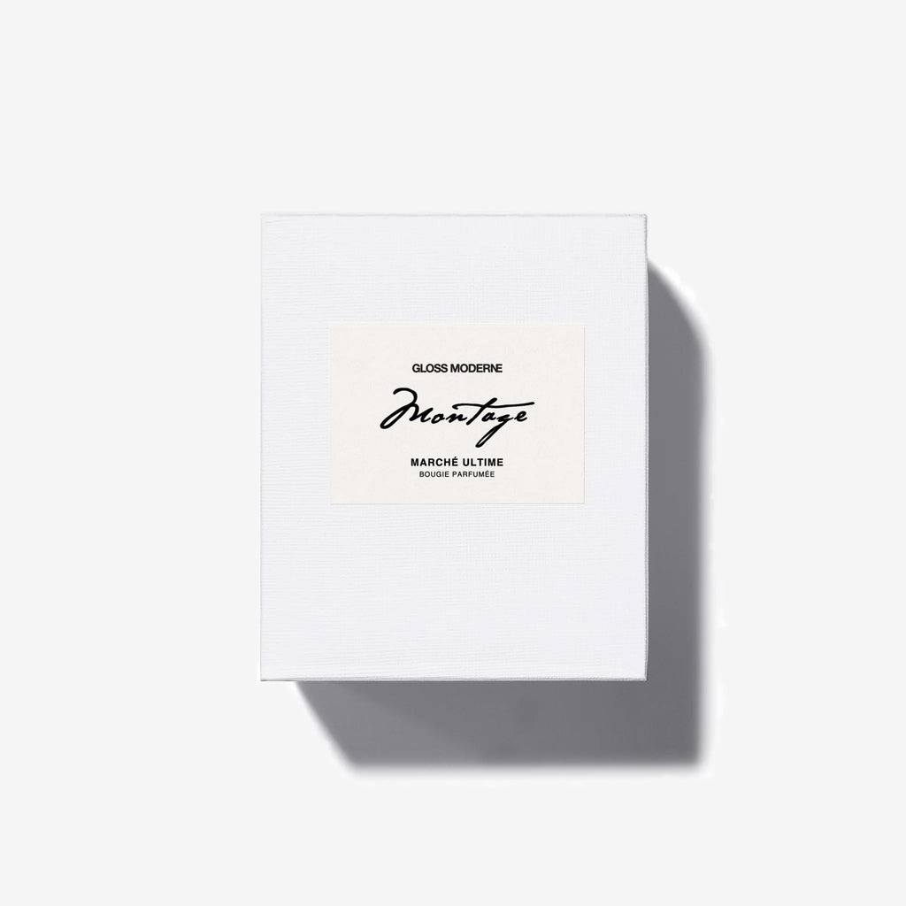 Clean Luxury Ceramic Candle w/ Lid — Marché Ultime (Deluxe 325g)