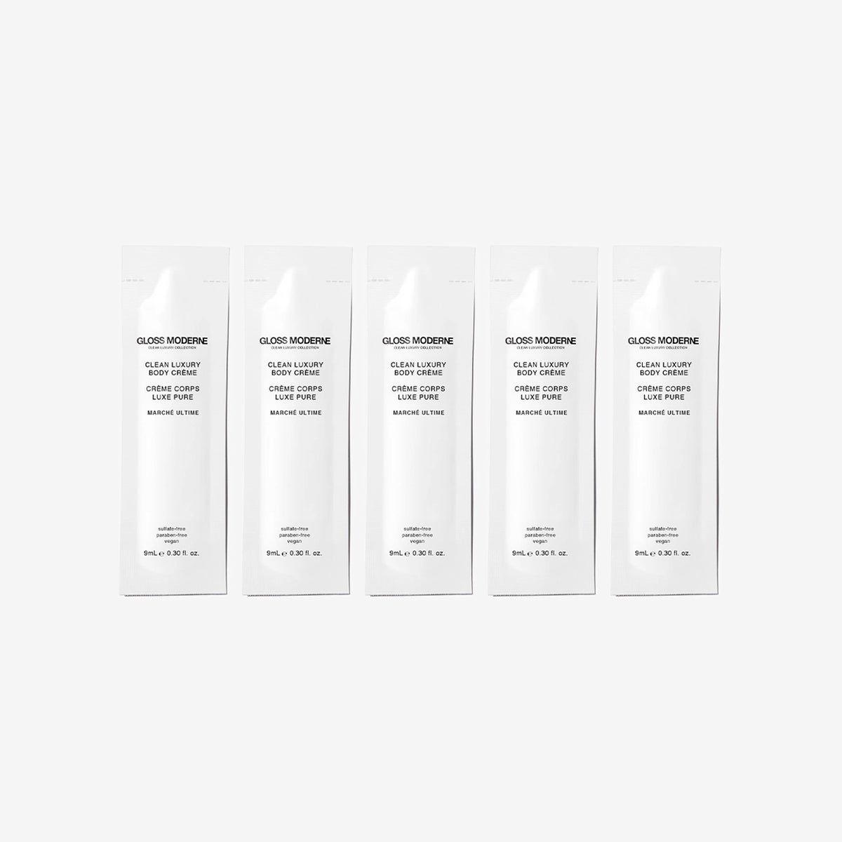 Travel Body Crème (5-pack) - Marché Ultime