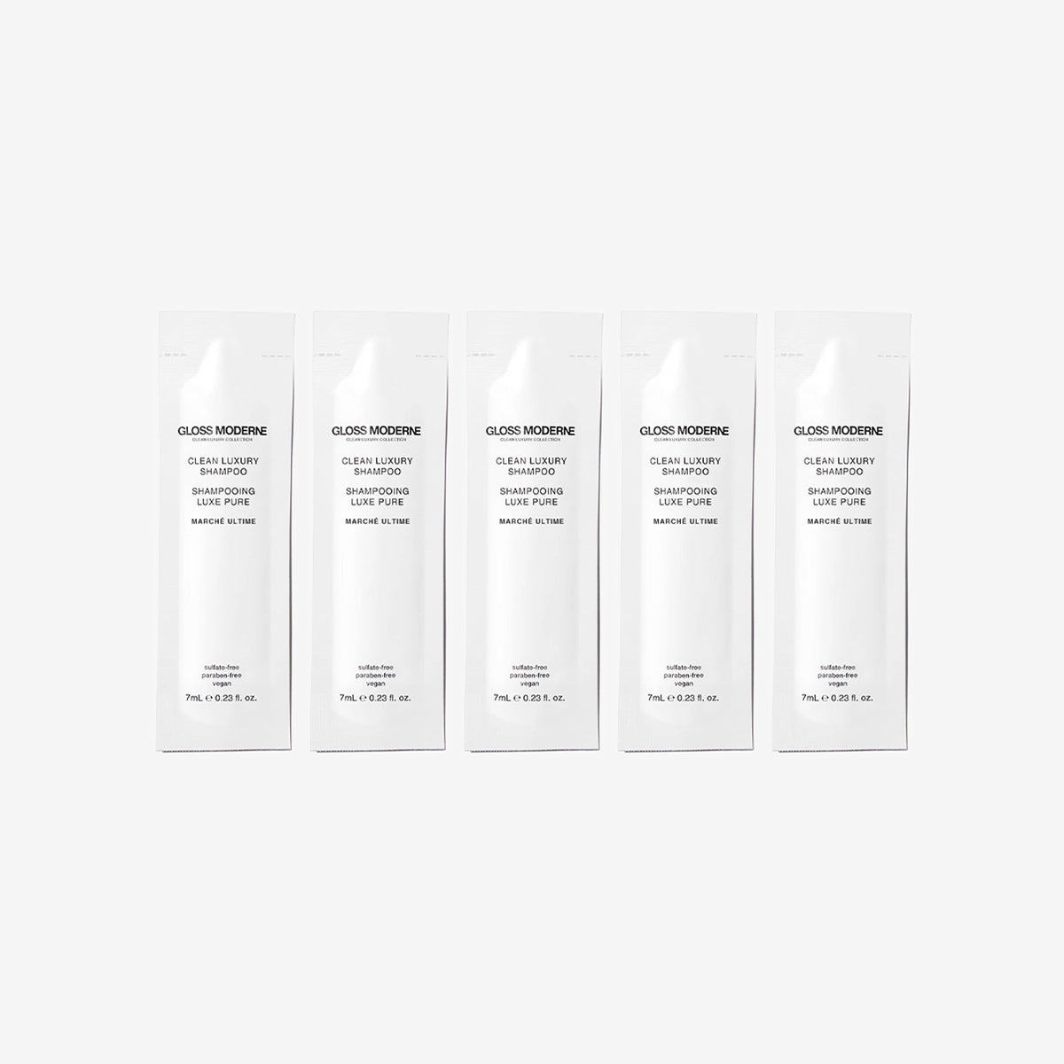 Travel Shampoo (5-pack) - Marché Ultime