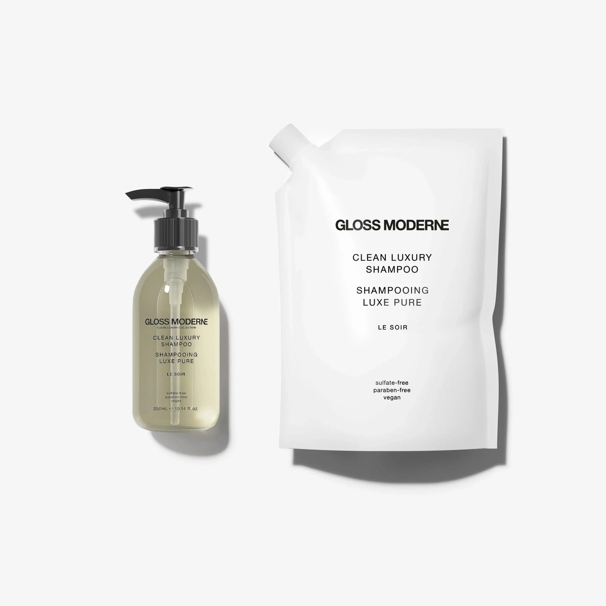 Exclusive Shampoo + Refill Set – Le Soir