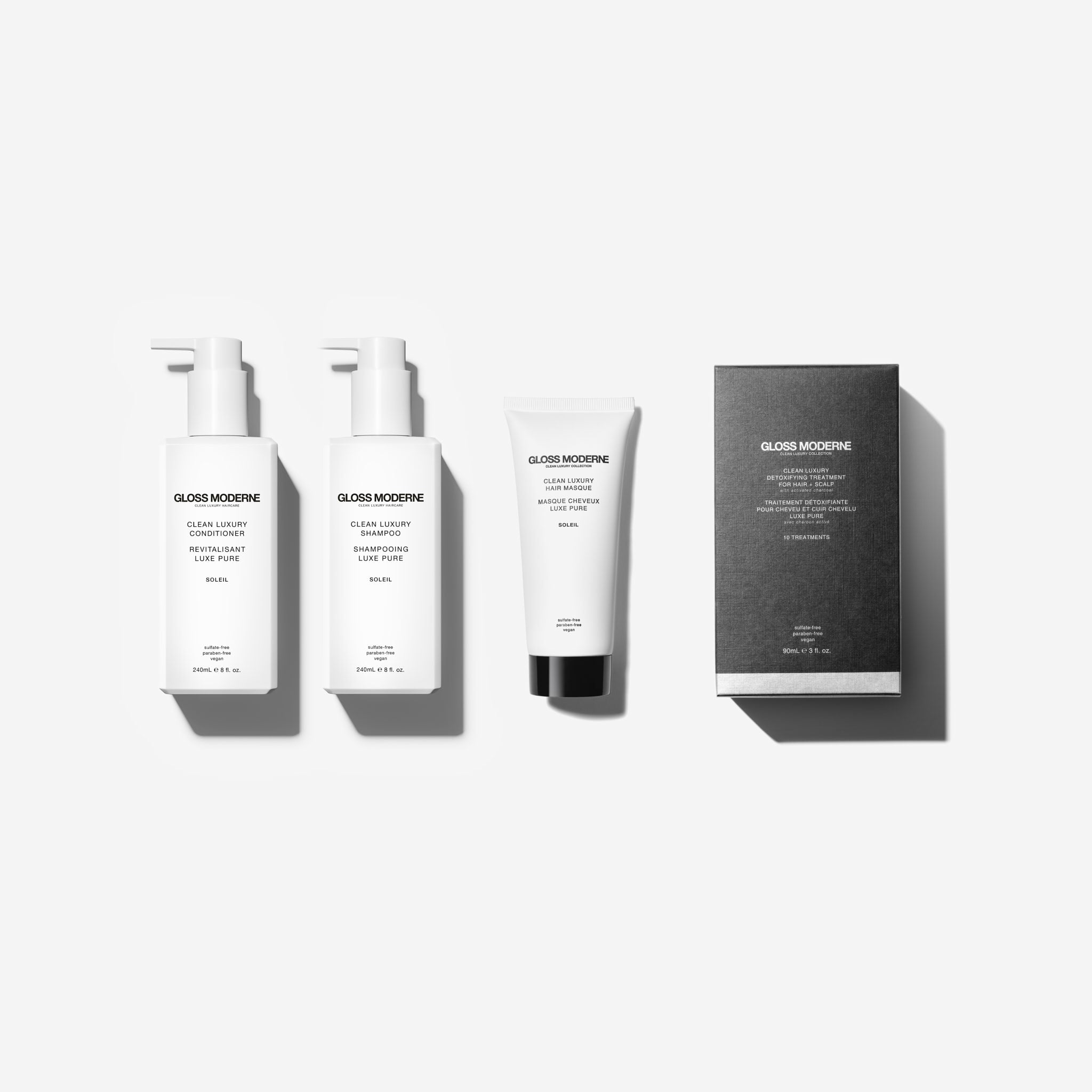 Deluxe Clean Luxury Haircare Collection