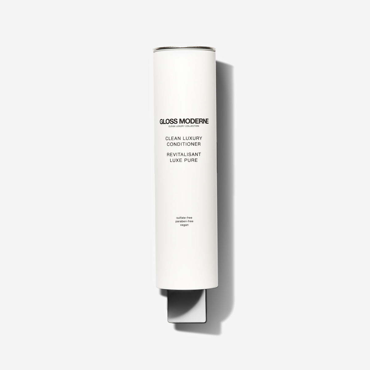 Contemporary Matte White Dispenser (Conditioner)