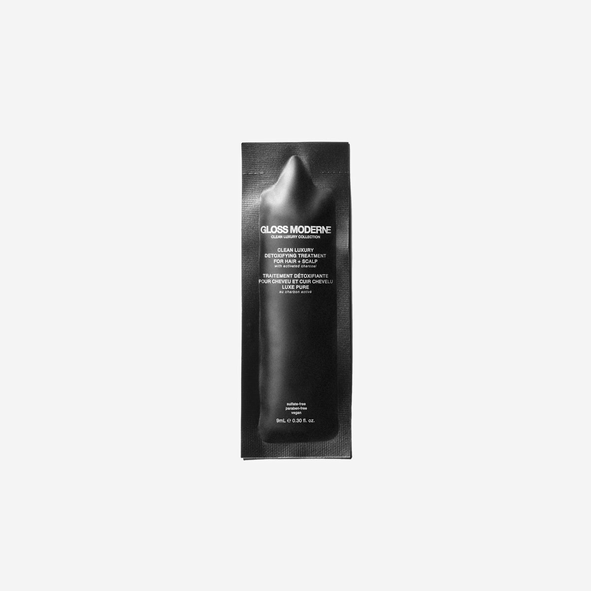 Detoxifying Treatment for Hair + Scalp with activated charcoal (9mL)